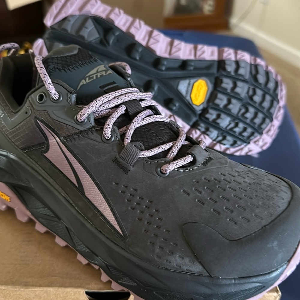 Altra Hiking Shoes - Gray and Black